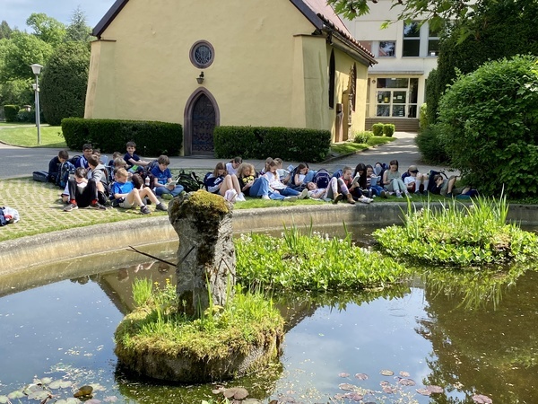 Klasse 5d am Schlossteich