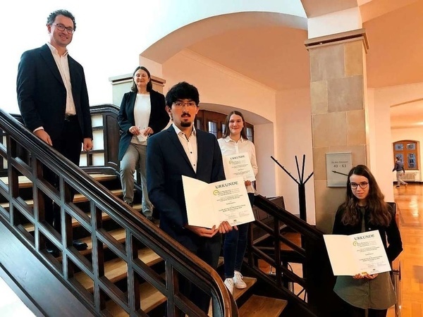 Preisverleihung Schülerpreis f+r Heimatforschung 2020 Preisverleihung Schülerpreis f+r Heimatforschung 2020
