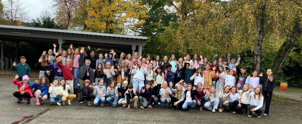 Der Unterstufenchor im Oktober 2025