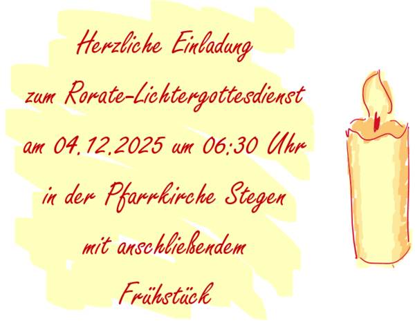 Rorate-Gottesdienst 2025