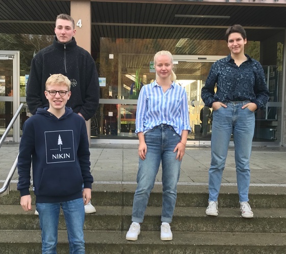 Frederik Reuter, Noah Brender, Sarah Schuler, Christina Rugel Frederik Reuter, Noah Brender, Sarah Schuler, Christina Rugel