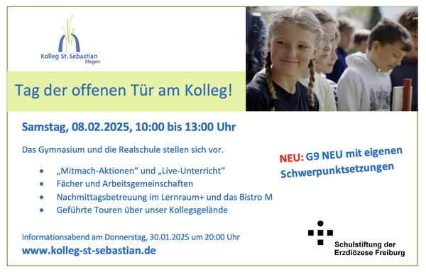 Tag der offenen Tür 2025 Tag der offenen Tür 2025