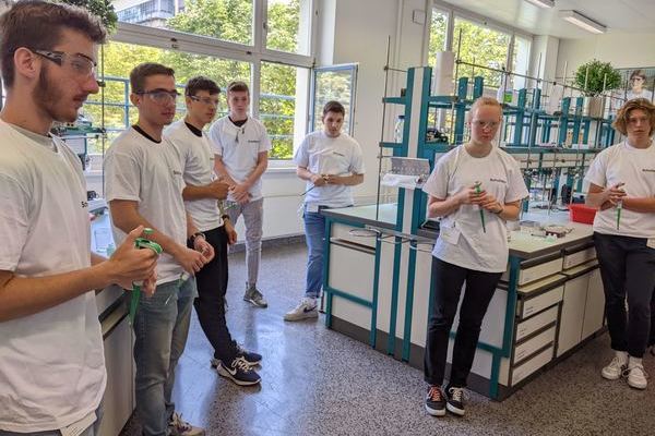 Das Leistungsfach Biologie im Novartis-Schullabor (27. Juni 2022)