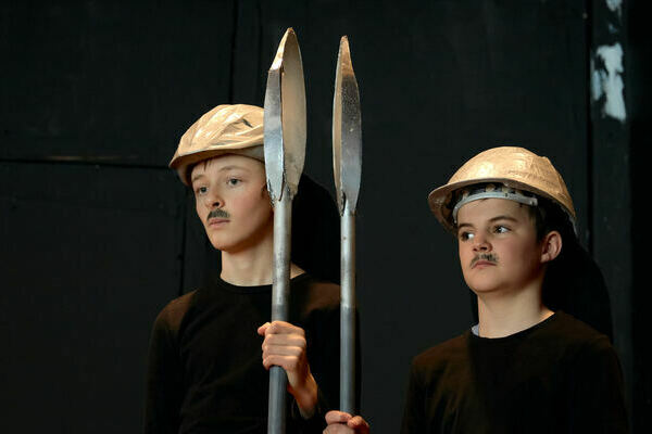 Musical-Auffhrung "Prinz Owi lernt Knig" (Foto: Frank Duffner)