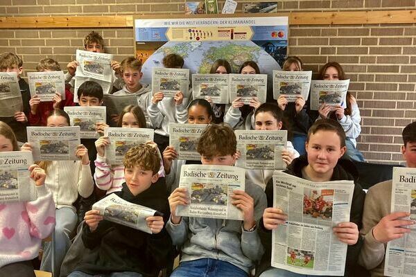 Zischup-Projekt - 8a und 8b schreiben im Auftrag der Badischen Zeitung