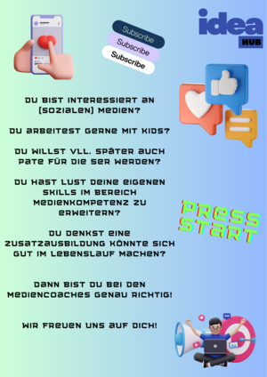 Mediencoach Plakat 2026