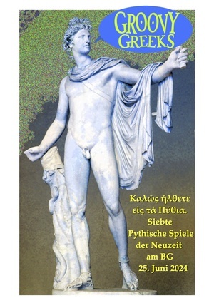 Poster Pythische Spiele 2024 Poster Pythische Spiele 2024